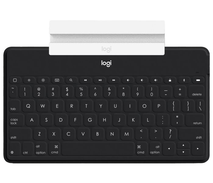 Logitech KEYS TO GO/Bezdrôtová Bluetooth/UK layout/Čierna