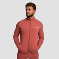 Mikina na zips Limitless Cinnamon - GymBeam, veľkosť S, veľkosť oblečenia S