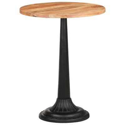 vidaXL Bistro stolík Ø60x76 cm akáciový masív