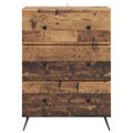 vidaXL Zásuvkový kabinet 66 x 34,5 x 90 cm Kompozitné drevo