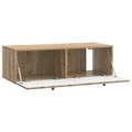 vidaXL Nástenná TV skrinka 98 x 41 x 30 cm Dub artisan