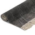 vidaXL Kilim Koberec z bavlny 160x230 cm antracitový