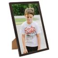 vidaXL Fotorámiky na stenu alebo stôl 3 ks čierne 29,7x42 cm MDF