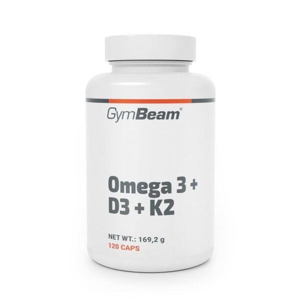 Omega 3 + vitamín D3 + K2 - GymBeam