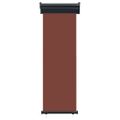 vidaXL Bočná markíza na balkón 60x250 cm, hnedá