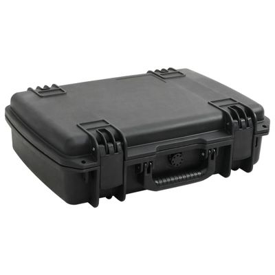 vidaXL Prenosné letové puzdro čierne 50,5x37x14,5 cm PP