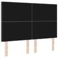 vidaXL LED hlavová doska Svetlosivá 160 cm Kordúrová tkanina