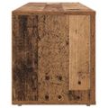 vidaXL TV skrinka 100 x 31,5 x 35 cm Staré drevo Kompozitné drevo
