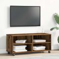 vidaXL TV skrinka 90 x 35 x 40.5 cm Hnedá Kompozitné drevo