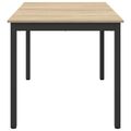 vidaXL Jedálenské stoly 140 x 80 x 75 cm Kompozitné drevo Dub sonoma