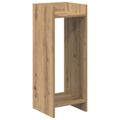 vidaXL Stojan na rastliny 2 ks Dub artisan 30 x 30 x 80 cm