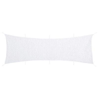 vidaXL Maskovacia sieť s úložnou taškou 809x207 cm biela