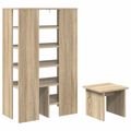 vidaXL Skriňa na topánky 2 ks 62 x 35 x 100 cm Kompozitné drevo