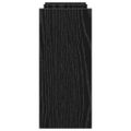 vidaXL Organizér na pult Čierny dub 50 x 15,5 x 35,5 cm