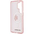 Karl Lagerfeld puzdro IML Peekaboo Choupette MagSafe pre Samsung Galaxy S26 Ultra ružová