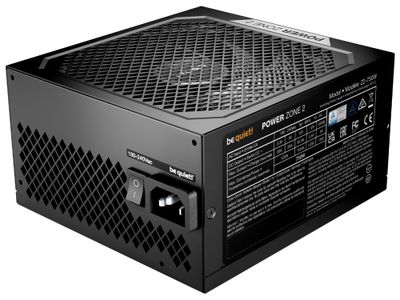 Be quiet! / zdroj POWER ZONE 2 750W / ATX 3.1 / 140mm fan / čiastočne pasívny / 80 PLUS Platinum