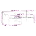 vidaXL Denná posteľ s matracom 80x200 cm masívna borovica