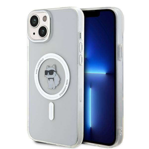 Puzdro Karl Lagerfeld pre iPhone 15 Plus 6,7" KLHMP15MHFCCNOT priehľadné HC Magsafe IML C