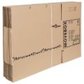 vidaXL Sťahovacia krabica 20 ks Prírodná 59 x 31,5 x 31,5 cm Kartón