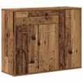 VidaXL Príborník Old Wood 88x30x70 cm Engineered Wood