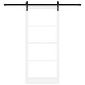 vidaXL Posuvné dvere ORKDAL 93 x 211 cm Biela