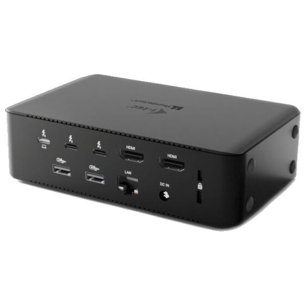 i-tec dokovacia stanica Thunderbolt 5 Quattro Display Dock, 2x HDMI, 1x USB-C video, Power Delivery 140W