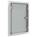 vidaXL Access Panel Biela 33 x 23 x 3 cm Oceľ