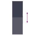 vidaXL Zatemňovacia roleta námornícka modrá 55x150 cm šírka látky 50,7 cm polyester