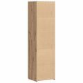 vidaXL Highboard Remeselný dub 50 x 42,5 x 185 cm