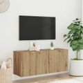 VidaXL TV skrinka Nástenná Artisan Dub 100x30x41 cm