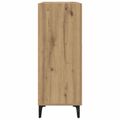 vidaXL Servírovacia skriňa Remeselný dub 69,5 x 34 x 90 cm