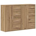 vidaXL Servírovacia skriňa 2 ks Remeselný dub 60 x 31 x 84 cm