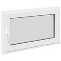 vidaXL Otočné a sklopné okno do suterénu RISOR 100 x 60 cm PVC a sklo