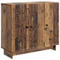vidaXL Servírovacia skriňa Staré drevo 89 x 34,5 x 80 cm