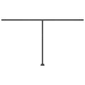 vidaXL Samostatne stojaca manuálna markíza 450x300 cm žlto-biela