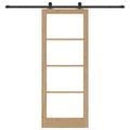 vidaXL Posuvné dvere ORKDAL Prírodná 83 x 211 cm