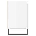 vidaXL Nočné skrinky 2 ks vysoký lesk biele 40x30x50 cm kompoz. drevo