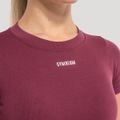 Dámsky top Crop Flow Wine - GymBeam, veľkosť M