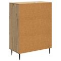 vidaXL Servírovacia skriňa Dub artisan 66 x 34,5 x 89,5 cm