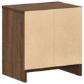 vidaXL Nočný stolík s zásuvkou hnedý dub 39x28x41 cm