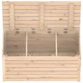 vidaXL Záhradný box 101x50,5x46,5 cm masívna borovica