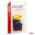 Sada elektrických konektorov vodotesných 16 PIN 2,2 mm AMiO-04353