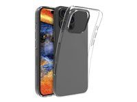 Zadný kryt pre mobilný telefón - plast - priehľadná - pre Apple iPhone 16 Pro Max