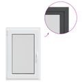 vidaXL Otočné a sklopné okno do suterénu RISOR 60 x 100 cm PVC a sklo