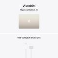 Apple MacBook Air 13"/M5/13,6"/2560x1664/16GB/512GB/M5/Tahoe/Starlight/1R Apple MacBook Air 13'' (2026) / M5 / 13,6" / 10C CPU / 8C GPU / 16GB RAM / 512GB SSD / Hvezdne bílý