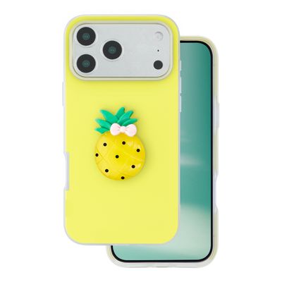 Obal Fruit 2v1 pre iPhone 17 Pro 6,3" žltý
