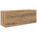 vidaXL Kúpeľňová nástenná skrinka 80x25x30 cm kompozitné drevo