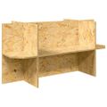 vidaXL Terárium Hnedá 100 x 50 x 100 cm OSB