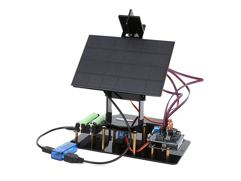 Inteligentný solárny sledovací systém Arduino