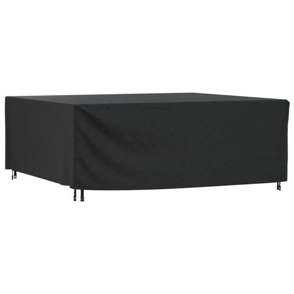 vidaXL Poťah na záhradný nábytok čierny 250x210x90 cm vodotesný 420D